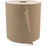 Kraft Roll Hand Towels - H085 - Cascades Tissue Group - 800 Feet -  6 Rl/Cs